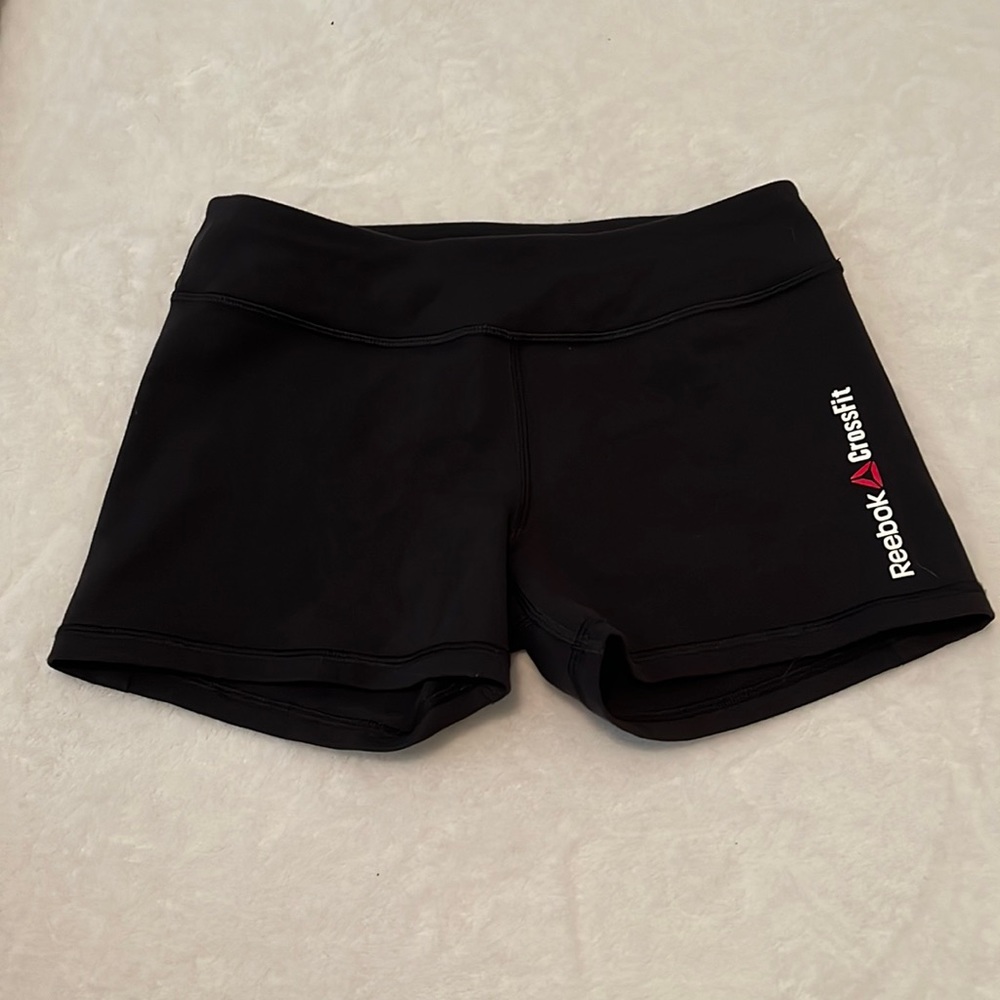 NWOT Reebok booty shorts, black, 3” inseam